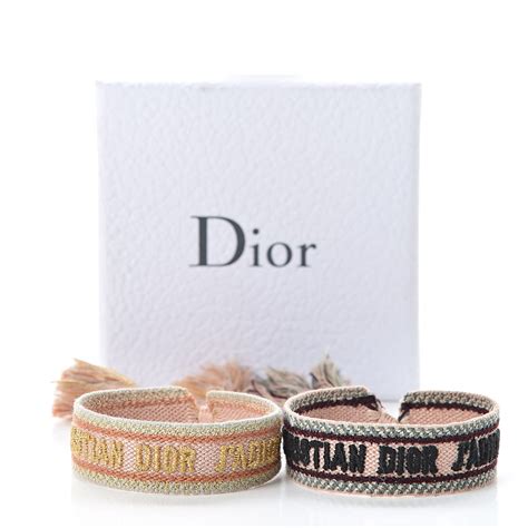 matching dior bracelets